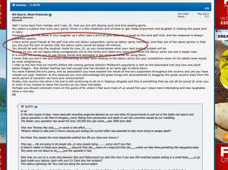 Laughing at JC Bill Board on CD highlighted